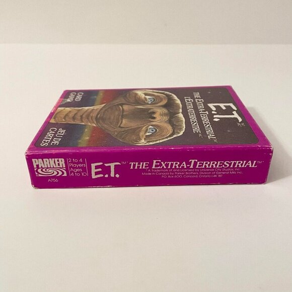Vtg 1982 ET The Extra Terrestrial Card Game Missing Instructions - Picture 3 of 16
